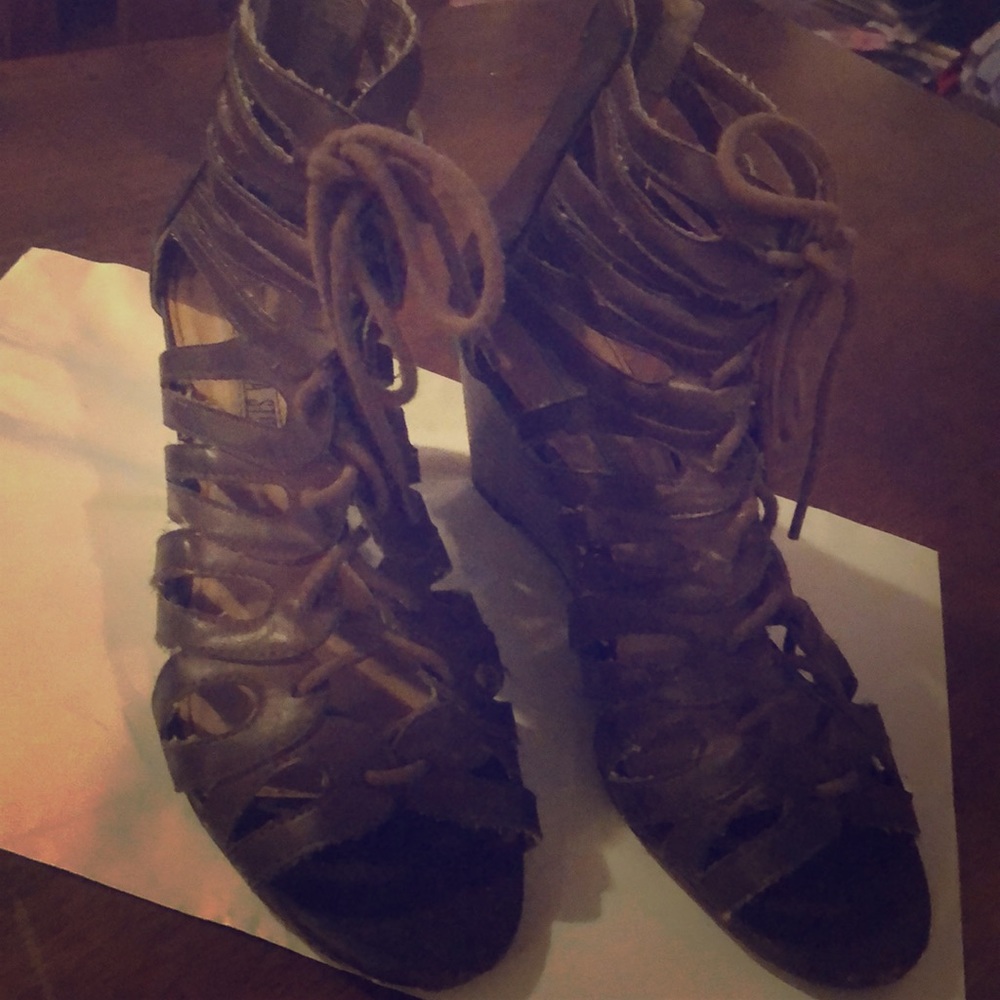 Leila Stone wedges sandal